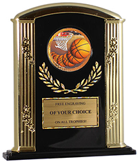 Basketball Roman Column Award
