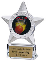 Basketball Star Acrylic Award
