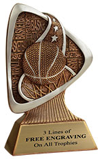 Basketball Shield Trophy