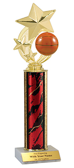 11" Basketball Spinner Trophy