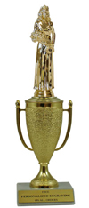 10" Beauty Queen Cup Trophy