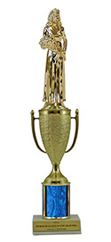 12" Beauty Queen Cup Trophy