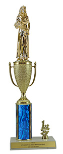 14" Beauty Queen Cup Trim Trophy