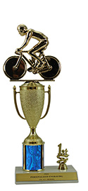 11" Bicycle Cup Trim Trophy