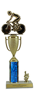 13" Bicycle Cup Trim Trophy