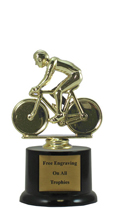 6" Pedestal Bicycle Trophy