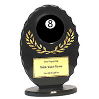 Billiards Acrylic Awards
