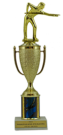 12" Billiards Cup Trophy