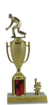 11" Bocce Ball Cup Trim Trophy