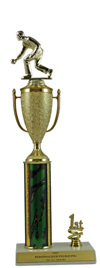 15" Bocce Ball Cup Trim Trophy