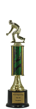 12" Bocce Ball Pedestal Trophy