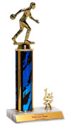 12" Bowling Trim Trophy