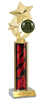 11" Bowling Spinner Trophy