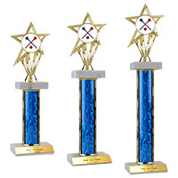 Broomball Double Marble Trophies