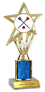 8" Broomball Trophy