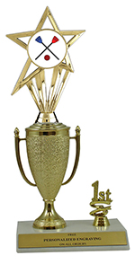 10" Broomball Cup Trim Trophy