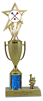 12" Broomball Cup Trim Trophy