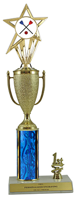 14" Broomball Cup Trim Trophy