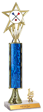 14" Excalibur Broomball Trim Trophy