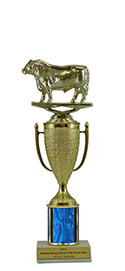 10" Bull Cup Trophy