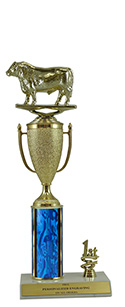 12" Bull Cup Trim Trophy