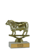 4" Bull Economy Trophy