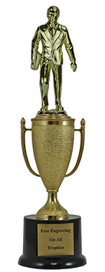 12" Business Cup Pedestal Trophy