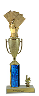 14" Cards Cup Trim Trophy