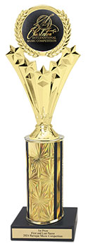 10" Charleston Music Trophy