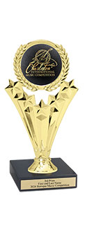 6" Charleston Music Trophy