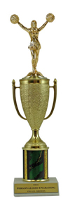 12" Cheerleading Cup Trophy