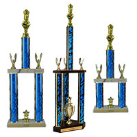 Chess Multi-Column Trophies