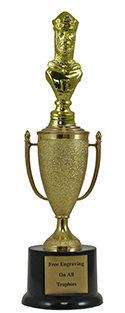 12" Chess Cup Pedestal Trophy