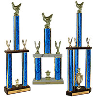 Chicken Multi-Column Trophies
