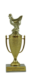8" Chicken Cup Trophy