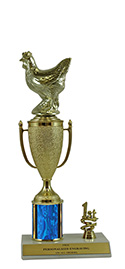 10" Chicken Cup Trim Trophy