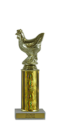 8" Chicken Economy Trophy