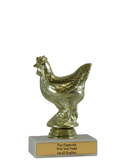 4" Chicken Economy Trophy