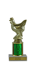 6" Chicken Economy Trophy