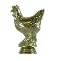 4" Chicken Figurine