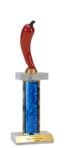 13" Chili Double Marble Trophy