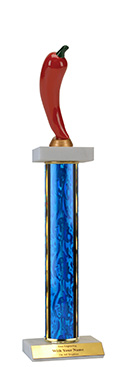 17" Chili Double Marble Trophy