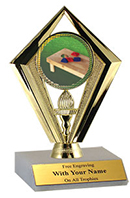 6" Cornhole Trophy