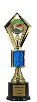 11" Cornhole Pedestal Trophy