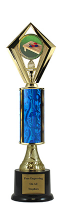 13" Cornhole Pedestal Trophy