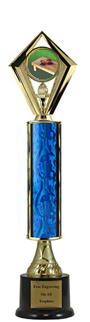 15" Cornhole Pedestal Trophy