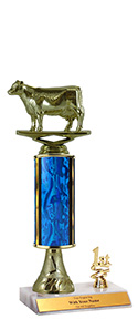 10" Excalibur Cow Trim Trophy