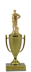 9" Cricket Cup Trophy