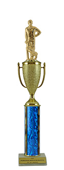 15" Cricket Cup Trophy