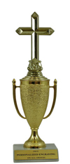 10" Cross Cup Trophy